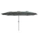 Capri 2.2x4M Rectangular Parasol - Oil Green