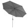 Capri 3.5m Round Parasol - Charcoal Grey