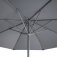 Capri 2.7m Round Parasol - Charcoal Grey