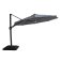 Aramis LED 3.5m Round Rotating Cantilever Parasol - Charcoal Grey