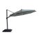 Aramis LED 3.5m Round Rotating Cantilever Parasol - Oil Green