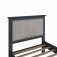 Bletchley Midnight Grey Bedroom Single Bed Frame