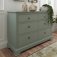 Bletchley Cactus Green Bedroom 6 Drawer Chest