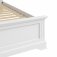 Bletchley White Bedroom King Bed Frame