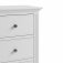 Bletchley White Bedroom 5 Drawer Narrow Chest