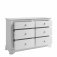 Bletchley White Bedroom 6 Drawer Chest