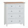 Garton White Bedroom 2 Over 3 Chest