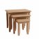 Garton Oak Dining & Occasional Nest of 3 Tables