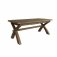 Haxby Dining & Occasional 2.0m Cross Leg Dining Table