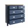 Ranby Blue Bedroom 2 Over 3 Chest