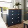 Ranby Blue Bedroom 2 Over 3 Chest