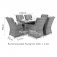 Maze Victoria 6 Seat Rectangle Dining Set