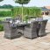 Maze Victoria 6 Seat Rectangle Dining Set