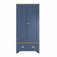 Ranby Blue Bedroom Gents Wardrobe