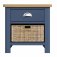 Ranby Blue Dining & Occasional 1 Drawer 1 Basket Unit