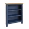 Ranby Blue Dining & Occasional Small Wide Bookcase