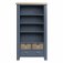 Haxby Painted Dining & Occasional Large Bookcase - Blue