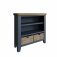 Haxby Painted Dining & Occasional Small Bookcase - Blue