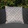 Fabric Scatter Cushion / Santorini Grey