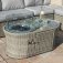 Oxford Oval Fire Pit Coffee Table