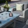 Maze Ascot 3 Seat Sofa Dining Set with Rising Table & Weatherproof Cushions