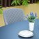 Maze - Outdoor Zest 6 Seat Oval Dining Set  - Flanelle