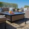 Maze - Outdoor Pulse 3 Seater Sofa Set with Rising Table - Taupe