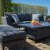 Maze - Outdoor Pulse 3 Seater Sofa Set with Rising Table - Flanelle