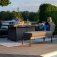 Maze - Outdoor Pulse 3 Seater Sofa Set with Fire Pit Table - Flanelle