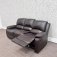 Barcelona Reclining 3 Seat Sofa - Brown Leather