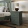 Swanley Cactus Green Bedroom Bedside Cabinet