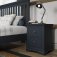 Swanley Midnight Grey Bedroom Large Bedside Cabinet