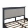 Bletchley Midnight Grey Bedroom Double Bed Frame