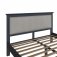 Bletchley Midnight Grey Bedroom King Bed Frame