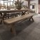Haxby Dining & Occasional 2.0m Cross Leg Dining Bench