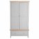 Eton 2 Door Wardrobe - Grey