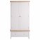 Eton 2 Door Wardrobe - White