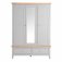 Eton 3 Door Wardrobe - Grey