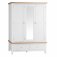 Eton 3 Door Wardrobe - White