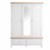 Eton 3 Door Wardrobe - White