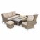 Maze Winchester Sofa Dining Set With Rising Table