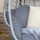 Maze Ascot Double Hanging Chair - With Weatherproof Cushions
